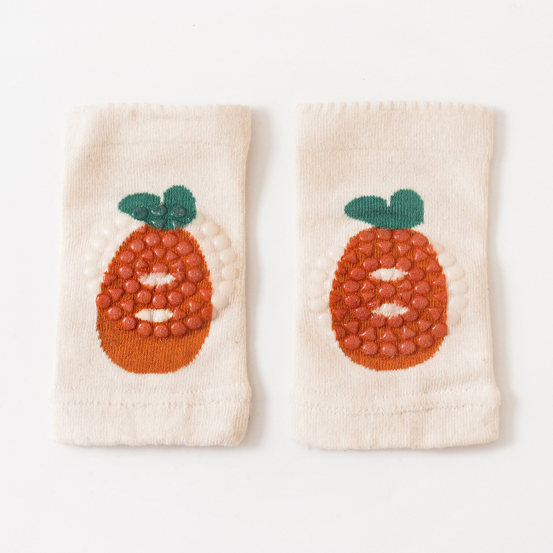 Σετ προστατευτικών γόνατων για βρέφη που σέρνονται και μαθαίνουν να περπατούν, αντιολισθητικές γέλες με κουκκίδες, ελαστικά προστατευτικά για παιδιά, άνοιξη 2025