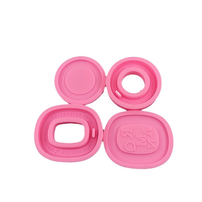 Силиконова форма за печене с овална неравна форма за шоколад, фондан и торти – DIY