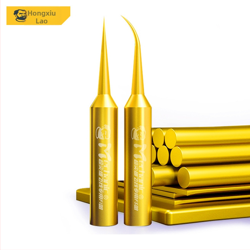 Repairman spájkovacia špička z meďe – presná uhlová špička (elbow), séria Flying soldering iron tip, bez olova