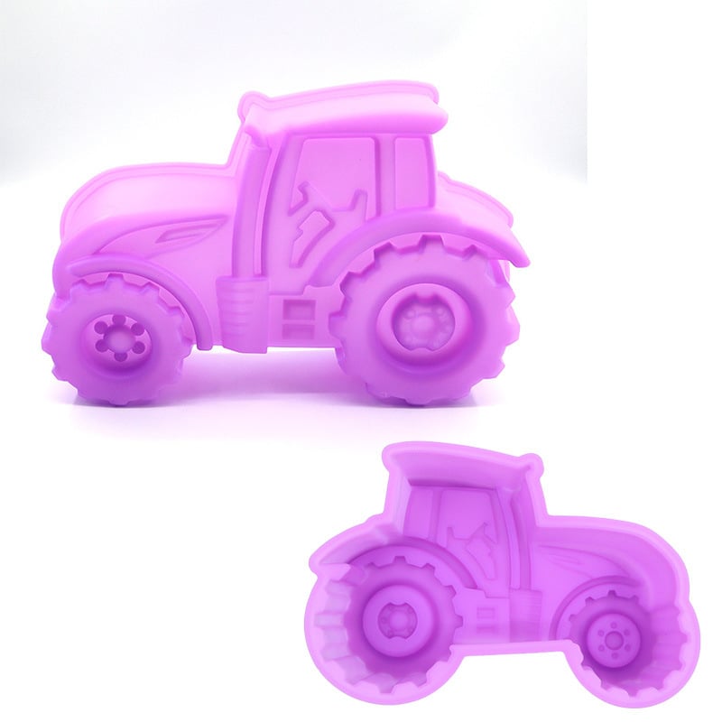 Силиконова формичка за печене под формата на кола — Xinnuo, хранителен силикон, 1 бр, за печене