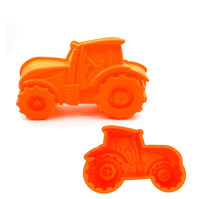 Силиконова формичка за печене под формата на кола — Xinnuo, хранителен силикон, 1 бр, за печене