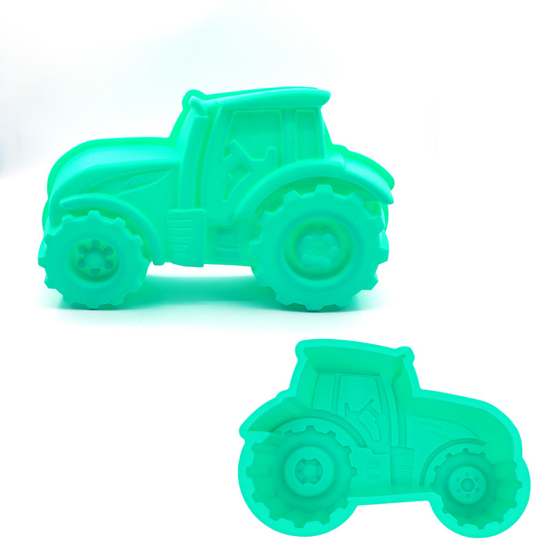 Силиконова формичка за печене под формата на кола — Xinnuo, хранителен силикон, 1 бр, за печене