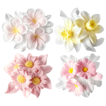 Formă din silicon pentru flori pentru copt — formă neregulată, stil modern minimalist, lansare 2024