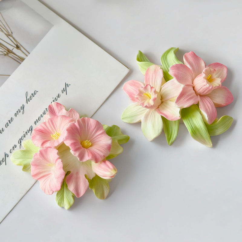 Formă din silicon pentru flori pentru copt — formă neregulată, stil modern minimalist, lansare 2024