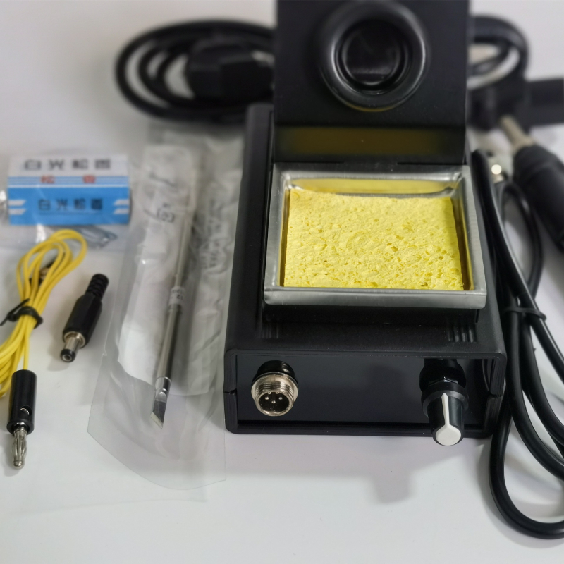 Stație de lipire T12 cu temperatură reglabilă, putere mare, afișaj digital, mod somn, vârf T12