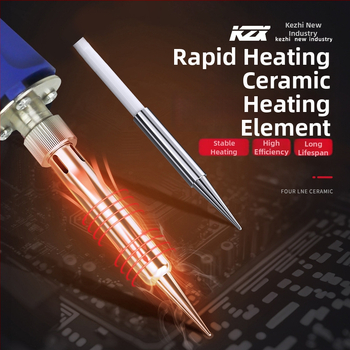 Kezhixin 150W ψηφιακό κολλητήρι με εσωτερική θέρμανση, ψηφιακή οθόνη, είσοδος 220V, ρυθμιζόμενη θερμοκρασία