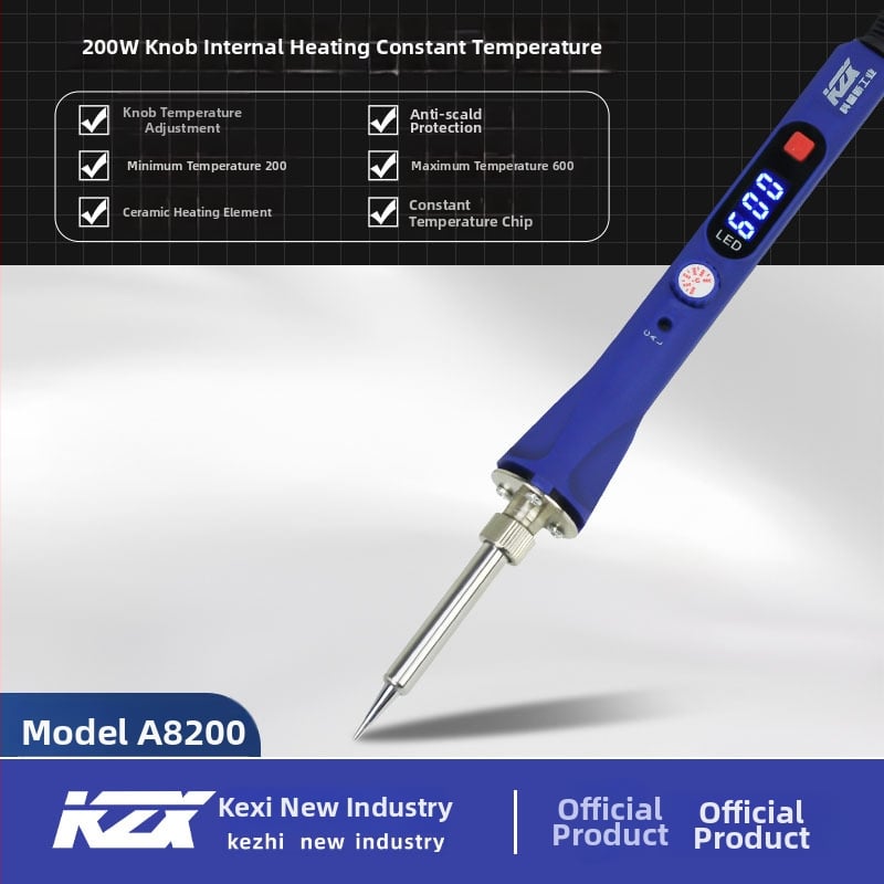 Kezhixin 150W ψηφιακό κολλητήρι με εσωτερική θέρμανση, ψηφιακή οθόνη, είσοδος 220V, ρυθμιζόμενη θερμοκρασία