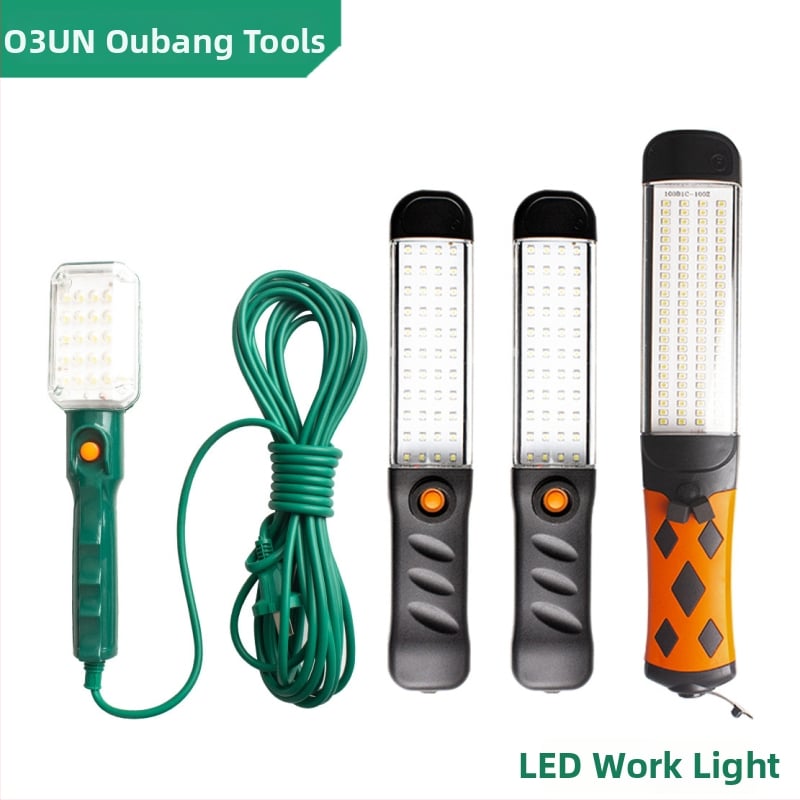 LED работна светлина за авто ремонт със магнит — Oubang, 25 LED диоди, акс. №123, за ремонт и декорация на автомобил