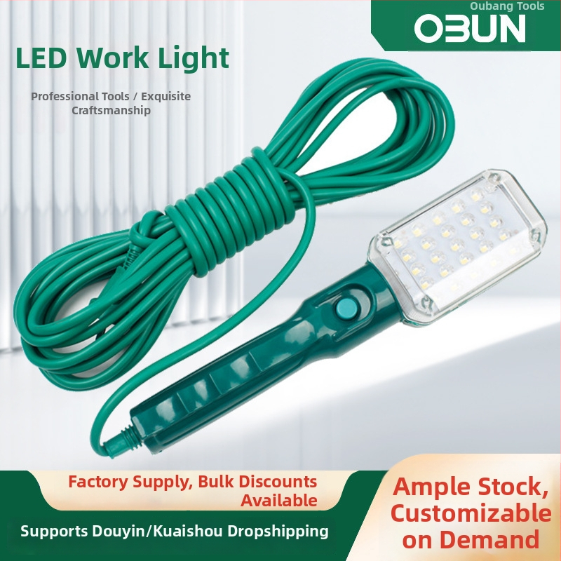 LED darba luktura ar magnētu auto remontam – Oubang, 25 LED diodes, Piederums nr. 123