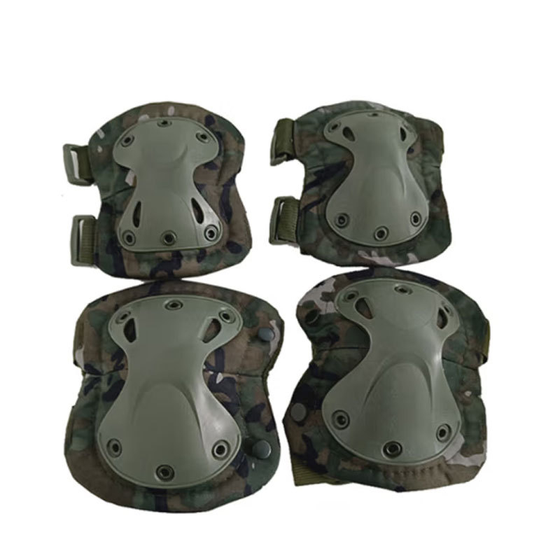 Σετ τεσσάρων τεμαχίων επιγονατιδών και προστατευτικών καρπών, για ενήλικες, βάρος 370