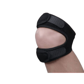 Διπλού στρώματος πιεζόμενος αντιολισθητικός ιμάντας επιγοναμίδας γόνατος, Unisex, από Spandex, προστασία γόνατος για τρέξιμο, σχοινάκι, μπάσκετ, ποδόσφαιρο και ποδηλασία