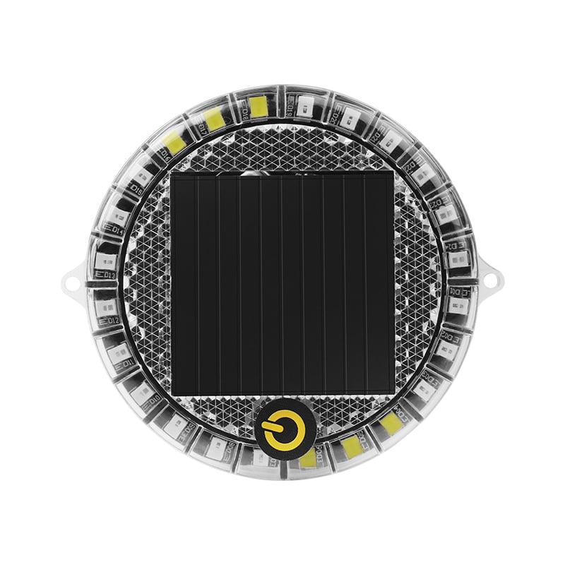 Κυκλικός προειδοποιητικός φανός LED με μαγνητική βάση, εγκατάσταση χωρίς καλώδια, 2W, 12V, για αυτοκίνητα, φορτηγά, μοτοσικλέτες, ηλεκτρικά οχήματα και ποδήλατα