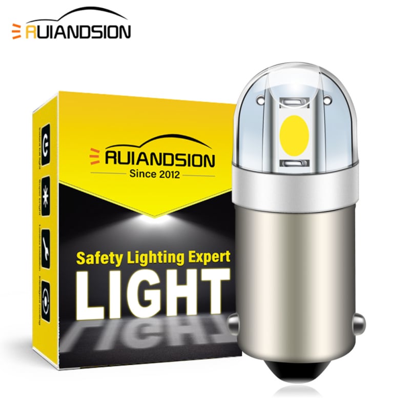 Automobilska LED lampica za čitanje BA9S/T10, 3030 2SMD, okrugla glava, 12V, visoka jasnost osvjetljenja registarske pločice