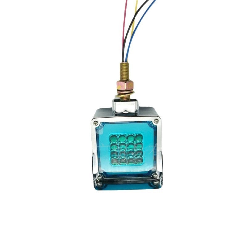 LED διπλής όψης τετράγωνα φώτα φορτηγού – οπίσθια, πλευρικά, φώτα φρένων, ABS 12-24V IP67