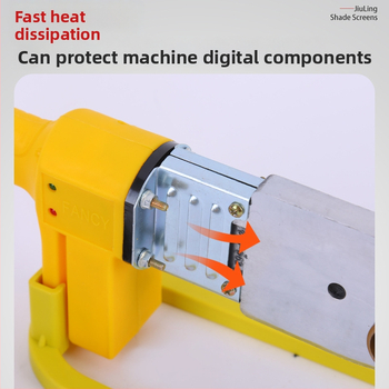 Elektroniska konstantes temperatūras PPR cauruļu savienojuma iekārta, tips 20-63, manuāla vadība, 220V, 50Hz