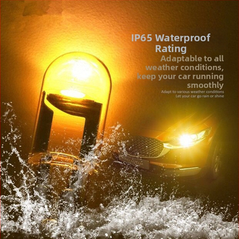 LED DRL automobiliui su didelio ryškumo objektyvu, 12V, T10 kištukas, W5W lemputė registracijos numeriui