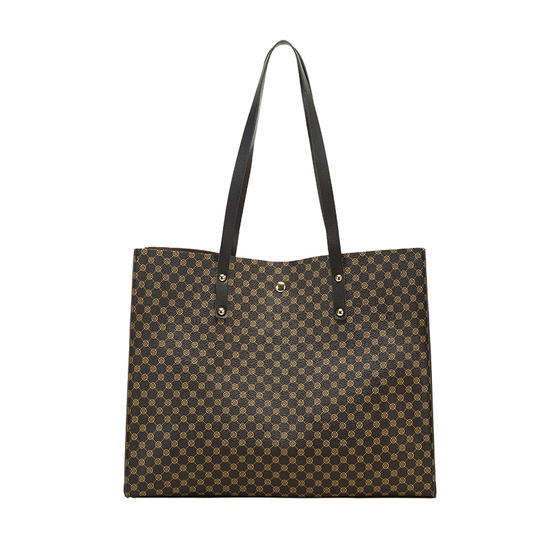PU tote torba, vintage dizajn, stil Tote Bag, podstava od sintetičke kože, horizontalni kvadratni oblik, magnetsko zatvaranje
