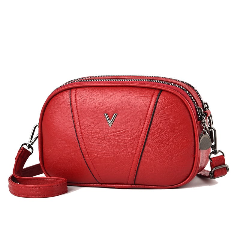 Maigu ženska PU kožna crossbody torbica, gradski minimalistički stil, kvadratni oblik, proljeće 2023, svakodnevna upotreba