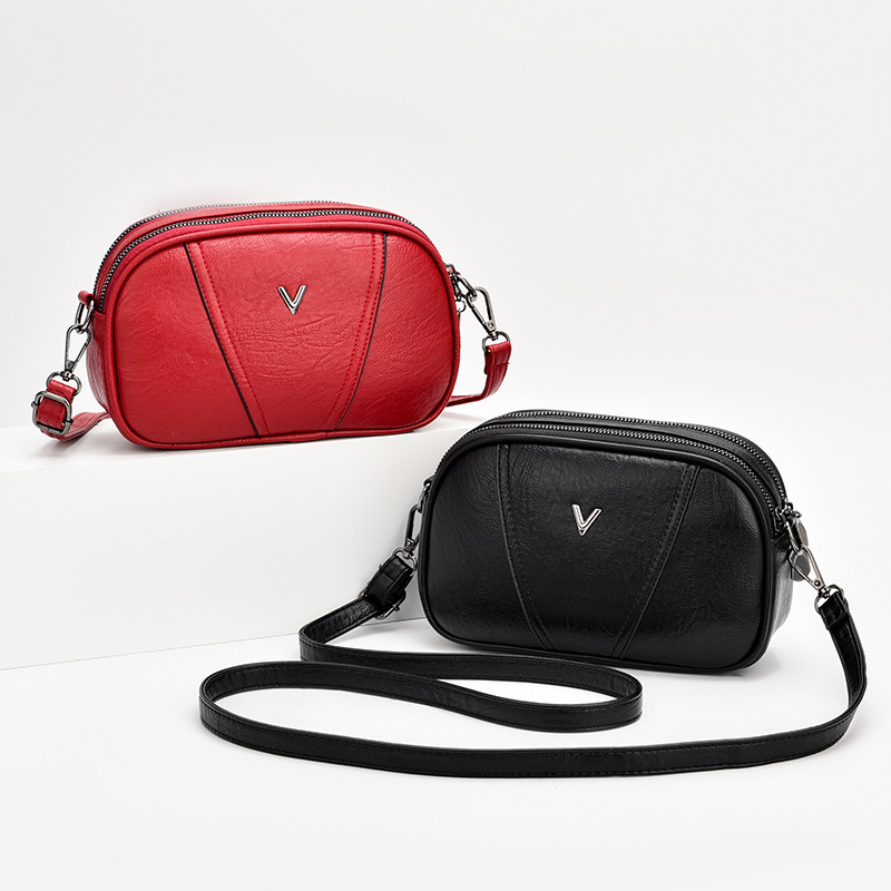 Maigu ženska PU kožna crossbody torbica, gradski minimalistički stil, kvadratni oblik, proljeće 2023, svakodnevna upotreba