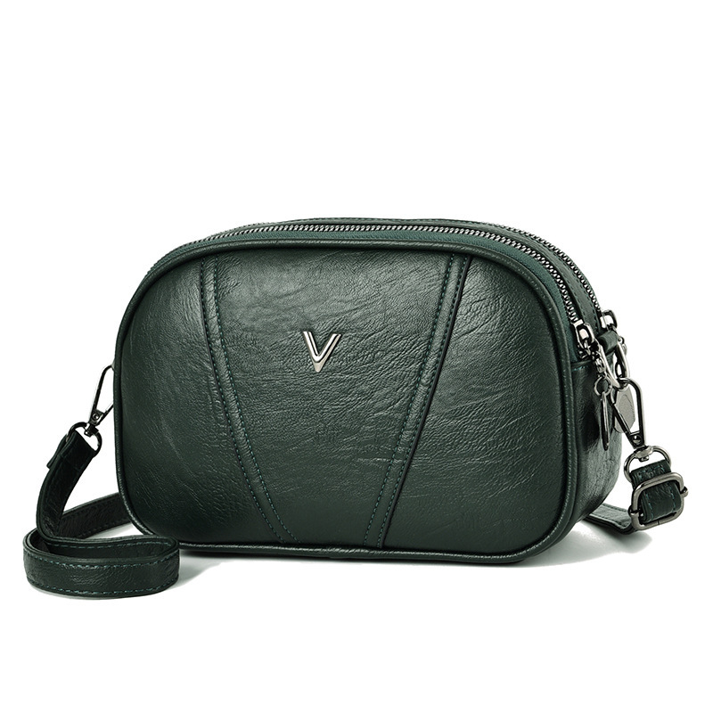 Maigu ženska PU kožna crossbody torbica, gradski minimalistički stil, kvadratni oblik, proljeće 2023, svakodnevna upotreba