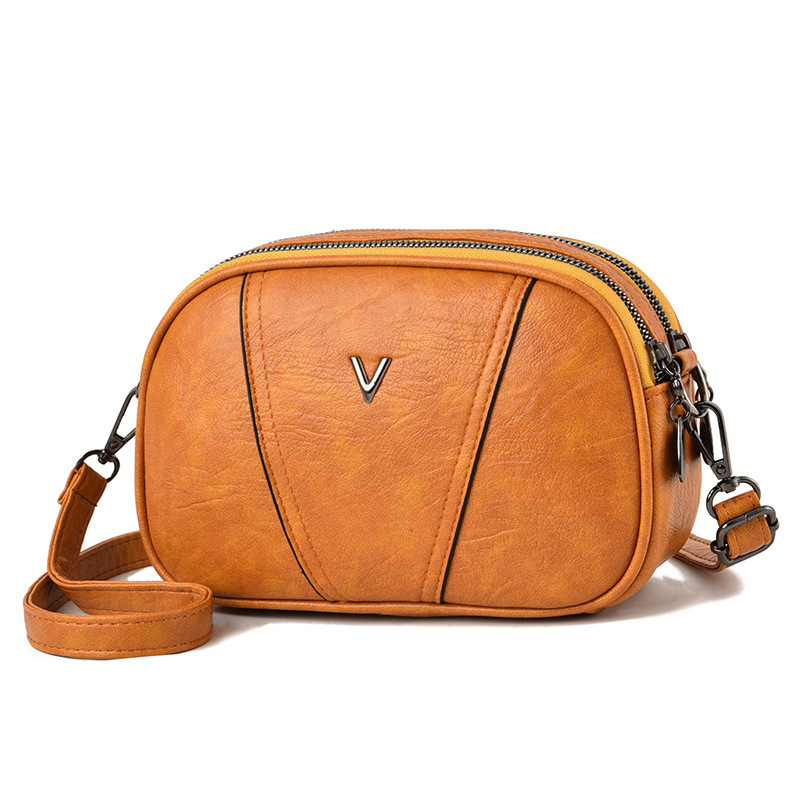 Maigu ženska PU kožna crossbody torbica, gradski minimalistički stil, kvadratni oblik, proljeće 2023, svakodnevna upotreba