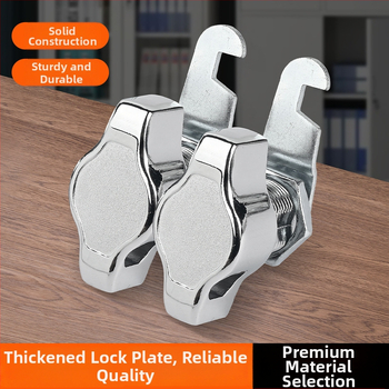 Spintos spyna — cinko lydinys, modernus minimalistinis stilius, model Padlock mailbox lock