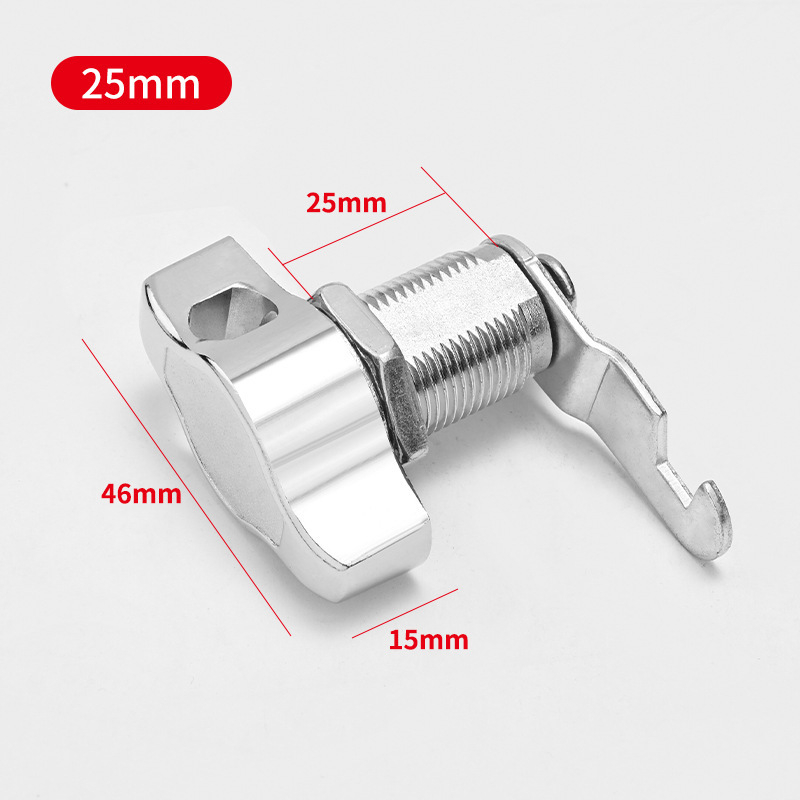 Spintos spyna — cinko lydinys, modernus minimalistinis stilius, model Padlock mailbox lock