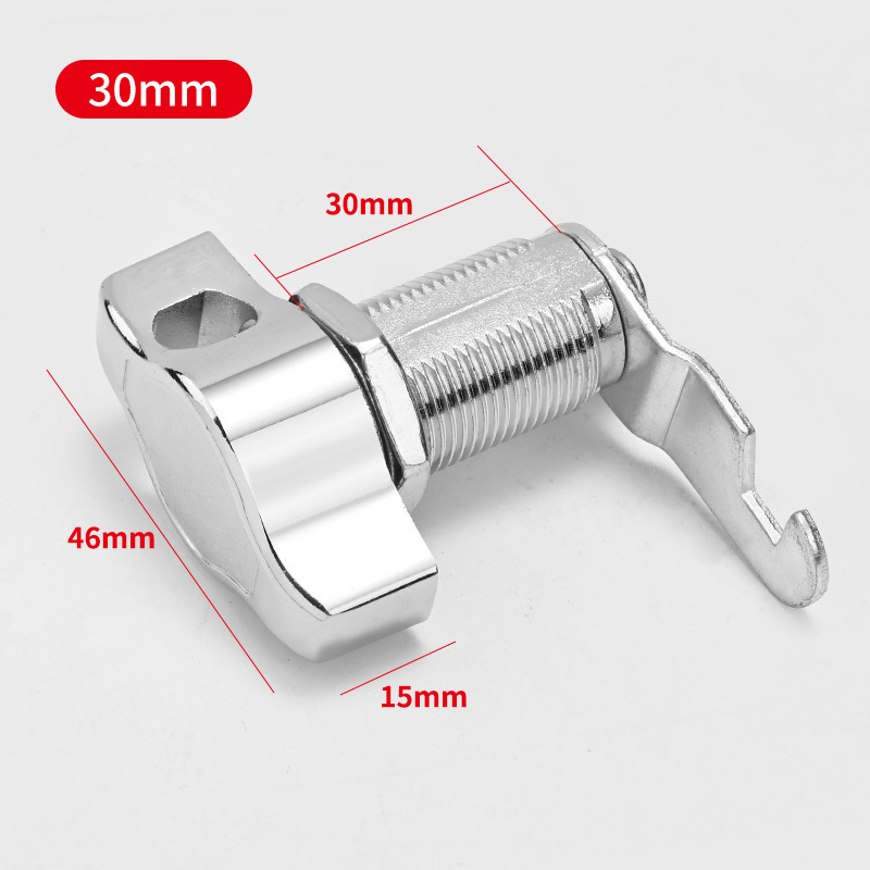 Spintos spyna — cinko lydinys, modernus minimalistinis stilius, model Padlock mailbox lock