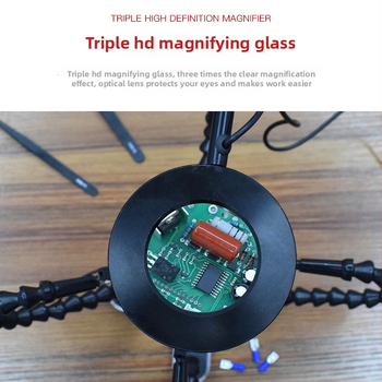 Τετραδάκτυλος καθολικός σταθεροποιητής συγκόλλησης για PCB, κινητά τηλέφωνα και μητρικές πλακέτες υπολογιστών — εργαλείο συγκόλλησης, συντήρησης και επιθεώρησης