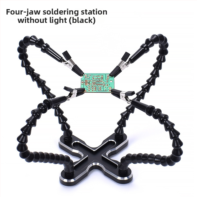 Τετραδάκτυλος καθολικός σταθεροποιητής συγκόλλησης για PCB, κινητά τηλέφωνα και μητρικές πλακέτες υπολογιστών — εργαλείο συγκόλλησης, συντήρησης και επιθεώρησης