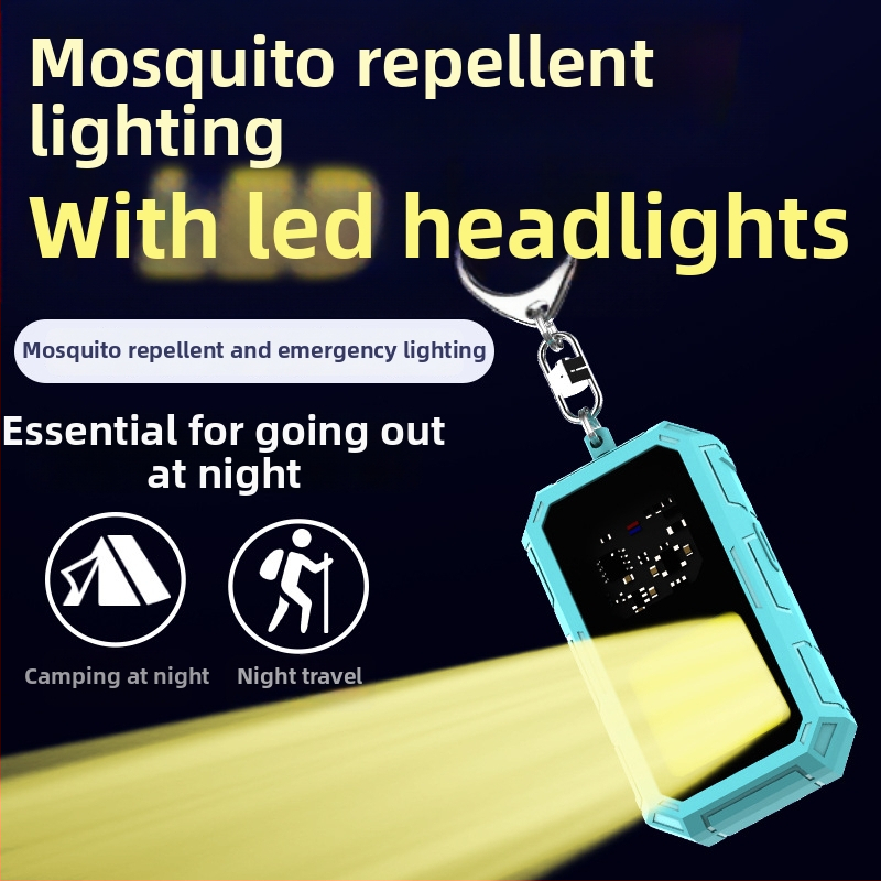 Ultrahangos elektromos szúnyogriasztó beltéri használatra, éjjeli fény funkcióval, M61 modell, újratölthető, 10W, 5V