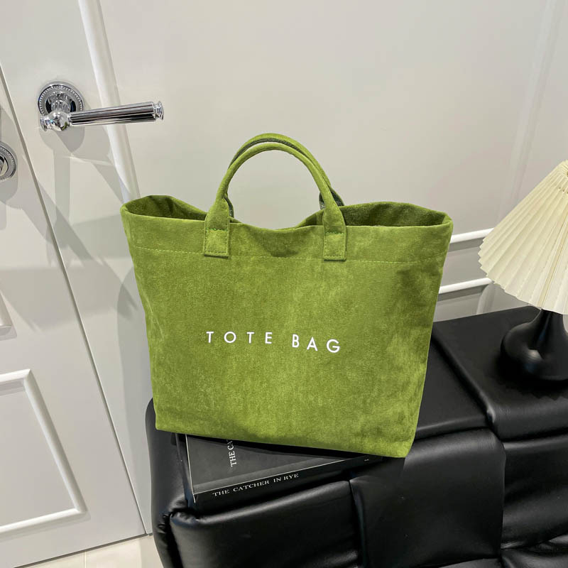 Jelenova koža Tote torba, vodootporna, horizontalno kvadratnog oblika, Velcro otvorenje (Stil: gradski minimalistički; Materijal: jelenova koža; Vodootpornost: Da; Oblik: horizontalni kvadrat; Otvaranje: Velcro)
