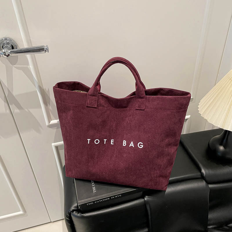 Jelenova koža Tote torba, vodootporna, horizontalno kvadratnog oblika, Velcro otvorenje (Stil: gradski minimalistički; Materijal: jelenova koža; Vodootpornost: Da; Oblik: horizontalni kvadrat; Otvaranje: Velcro)