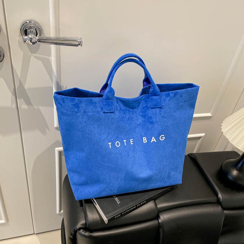 Jelenova koža Tote torba, vodootporna, horizontalno kvadratnog oblika, Velcro otvorenje (Stil: gradski minimalistički; Materijal: jelenova koža; Vodootpornost: Da; Oblik: horizontalni kvadrat; Otvaranje: Velcro)