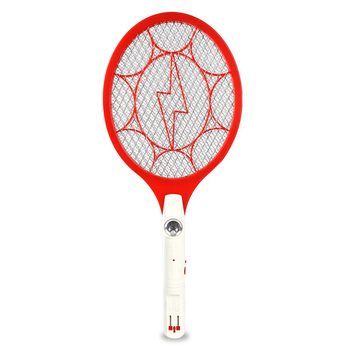 Електрическа мухобойка за комари с LED осветление мощност 0.2W, модел ZH-M009Y, батерия 500 мАч, време за зареждане 5-8 ч, обхват до 20 м²