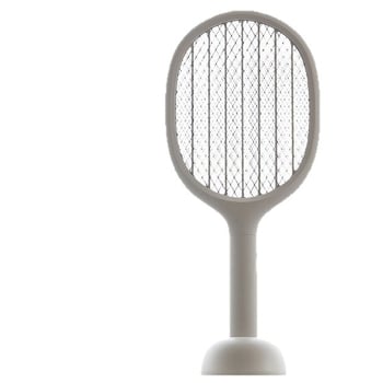 Електрическа мухобойка за комари Sule P1 с LED лампа 2-в-1, вградена батерия 2001–2500 mAh, USB зареждане, обхват 11–20㎡