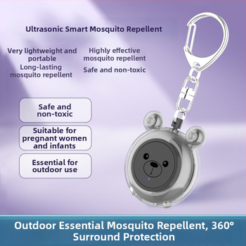M96 Állat alakú ultrahangos elektromos szúnyogriasztó, 5V, 5W, 34 Hz–70 kHz, újratölthető