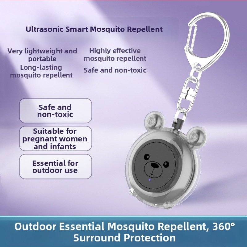 M96 Gyvūnų formos ultragarso elektroninis priešuoklis uodams, 5V, 5W, 34 Hz–70 kHz, įkraunamas