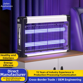 LED lampa na stenu proti komárom, vonkajšie použitie, modely Y06-Y12, 5V, 5W