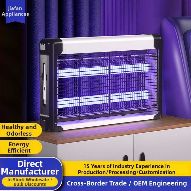 LED lampa na stenu proti komárom, vonkajšie použitie, modely Y06-Y12, 5V, 5W