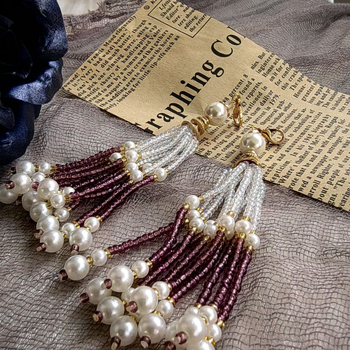 Componentă de bijuterii handmade cu mărgele și ciucuri - piesă DIY pentru brățară cu mărgele (Brand: Other; Sursă: în stoc; Grupă de vârstă: Adulti; Sezon: Vara 2024)