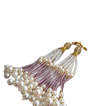 Componentă de bijuterii handmade cu mărgele și ciucuri - piesă DIY pentru brățară cu mărgele (Brand: Other; Sursă: în stoc; Grupă de vârstă: Adulti; Sezon: Vara 2024)