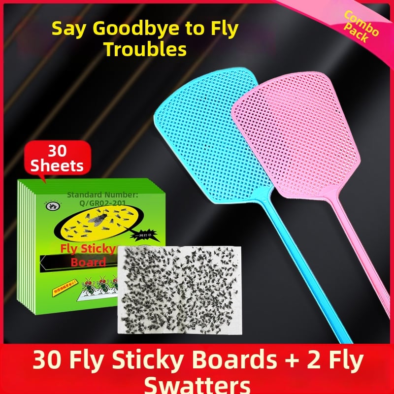 Légycsapó – Vastagított műanyag, Könnyű luxus stílus, Enyhén mérgező