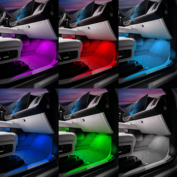 Rosyclouds Ideal foot light – unutarnje automobilsko ambijentalno osvjetljenje za stopala, OEM tvornički proizvod, kompatibilno s zadanim modelom