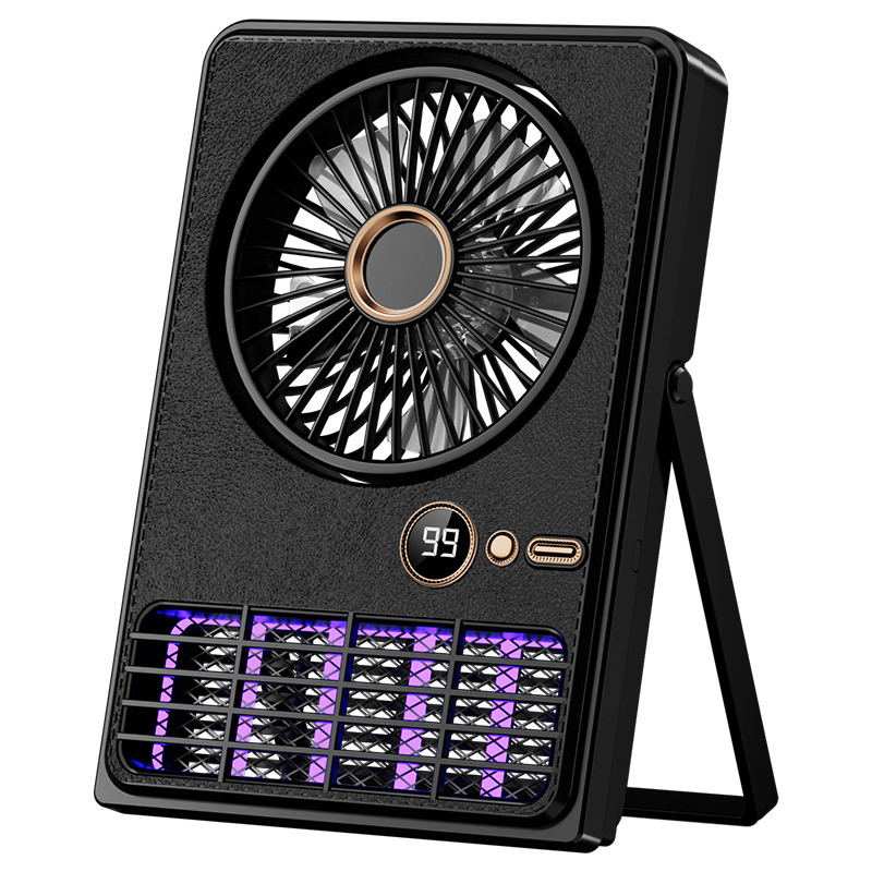 Nástenná lampa na hubenie komárov elektrickým šokom, UV svetlo, vstavaná dobíjateľná batéria a digitálny displej, vhodná pre 41–60 m²