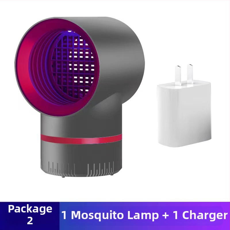 2-in-1 szúnyogirtó lámpa beltéri és kültéri használatra, elektromos sokk, UVA lilás fény, 5V kimenet, 30–50 m² lefedettség