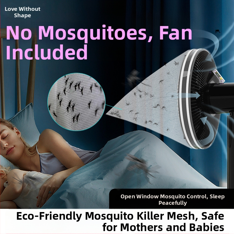 Beltéri és kültéri használatra készült szúnyogirtó lámpa, sugárzásmentes, csendes működés