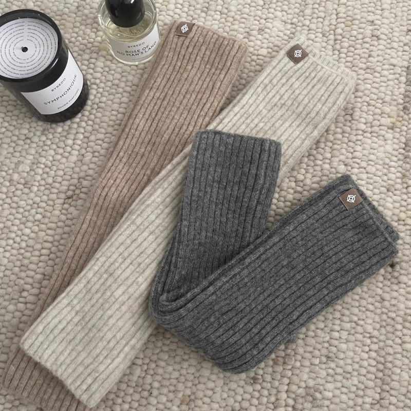 Șosete Slouch pentru femei, tricotate coreene, Harajuku Y2K până la gambe, groase din lână, respirante și absorbante de sudoare, toamna 2024