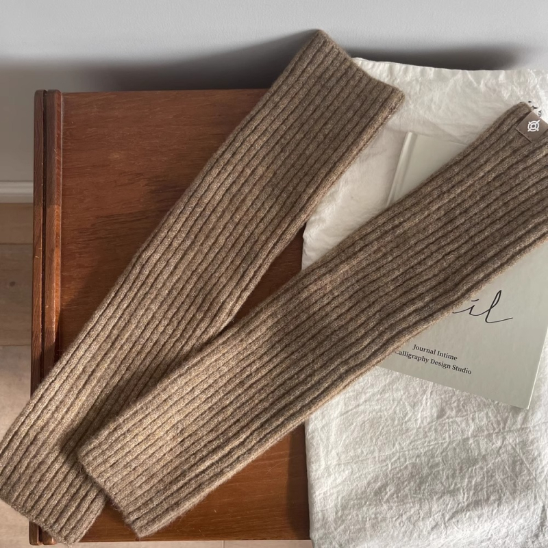 Șosete Slouch pentru femei, tricotate coreene, Harajuku Y2K până la gambe, groase din lână, respirante și absorbante de sudoare, toamna 2024