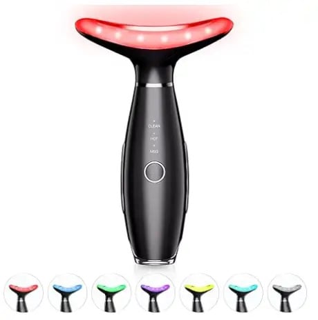 Nyaki szépségkészülék fotonikus szépségkezeléssel, lifting és feszesítés, bőrmegújítás, modell MJY8003, súly 213 g